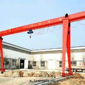 MH型3-16吨(dūn)電(diàn)动葫蘆單梁門(mén)式起(qǐ)重(zhòng)機(jī)(箱體(tǐ)形狀)